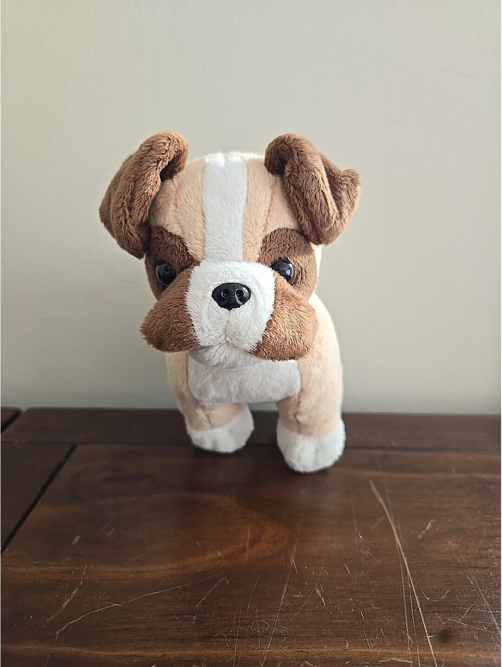 OUR GENERATION Boxer Pup Puppy Dog 6" Plush Brown White